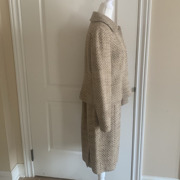 Ann Taylor LOFT tweed  jacket and matching skirt coordinated set - Picture 3 of 17